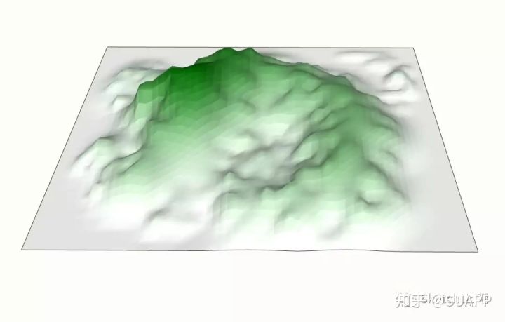 图片[2]-SketchUp实现景观曲线地形坡度的建模技巧-灵感屋