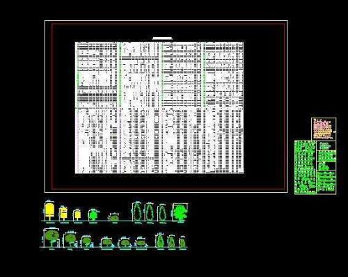 干货 | 苗木规格专业术语大全，附园林景观苗木规格表，cad版本