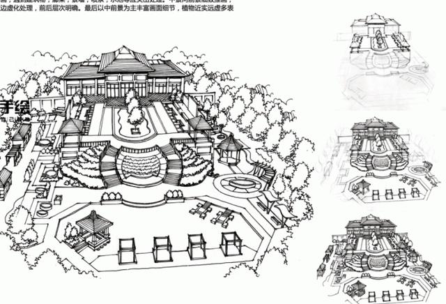 景观手绘专辑-手绘基础教程、练习素材、高手之路