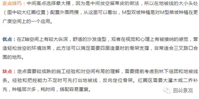最全图解园林植物配置，建议收藏