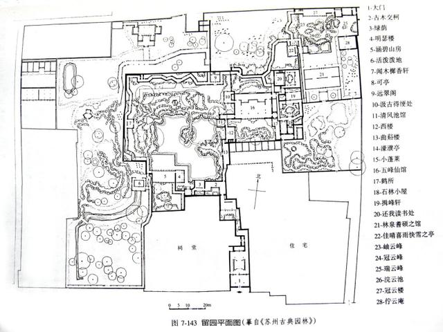 古典园林-拙政园,怡园,沧浪亭,留园,狮子林CAD平面,经典收藏
