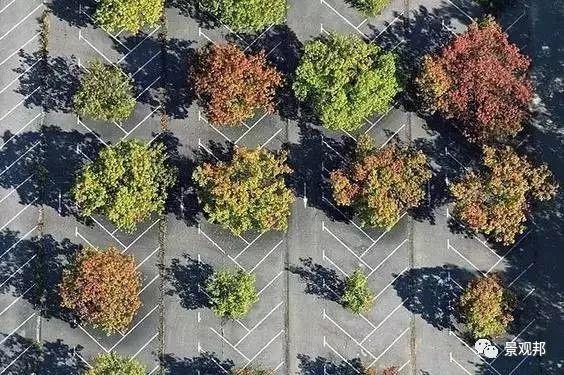 就一个停车位,人家都绞尽脑汁做创意