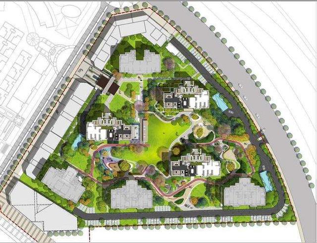 居住区景观设计合集,居住区景观设计方案SU模型源文件