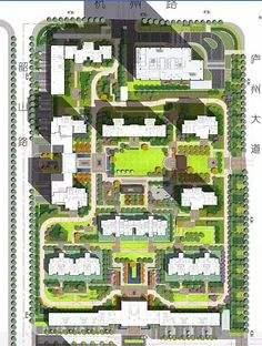 居住区景观设计合集,居住区景观设计方案SU模型源文件
