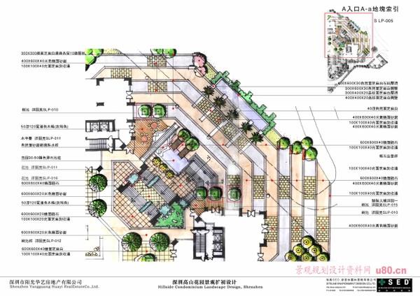 园林设计平面图(206张),学景观设计要先学平面图,拿去