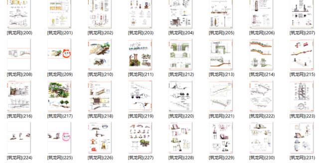 景观细部设计集成（手绘，结构，节点），园林宝典，错过即遗憾