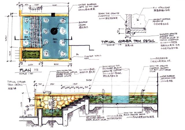 景观细部设计集成（手绘，结构，节点），园林宝典，错过即遗憾