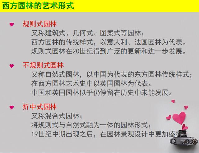 园林基础知识复习资料合集（园林史，世界园林、植物设计等资源）