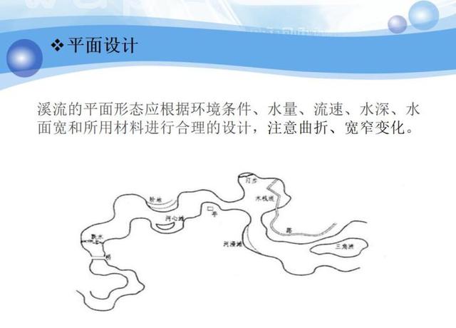 溪流景观设计（PPT 84页），园林学习资源分享