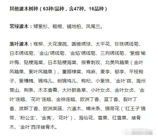 图片[4]-苗木商请注意了，雄安新区重点应用树种曝光！-灵感屋
