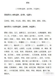 苗木商请注意了，雄安新区重点应用树种曝光！-灵感屋