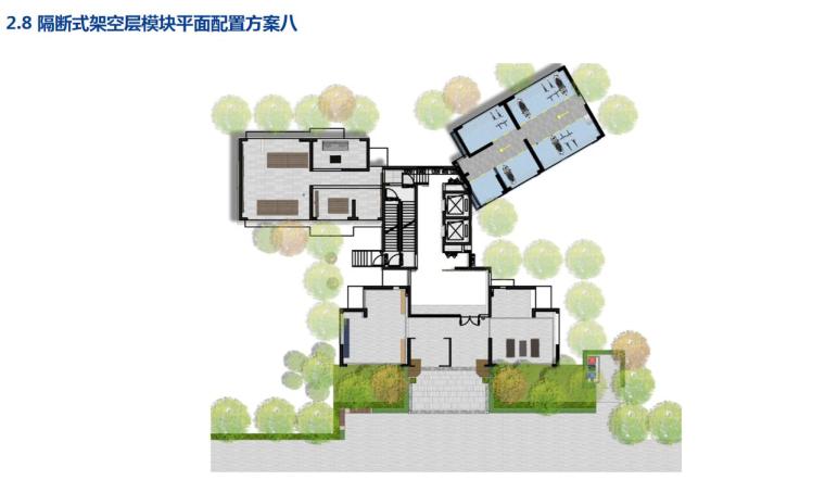 知名企业架空层景观标准化设计( (4)