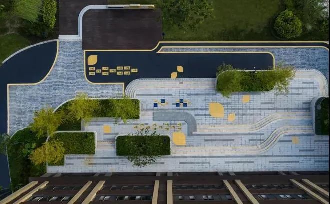消防登高面最常用的景观设计手法_1