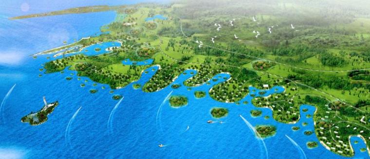 湿地公园效果图