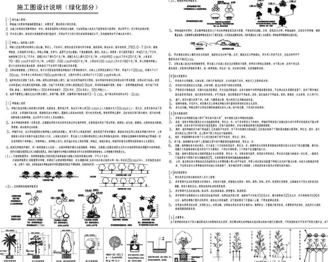 知名企业园林设计公司绿化软景资料，景观必备资料