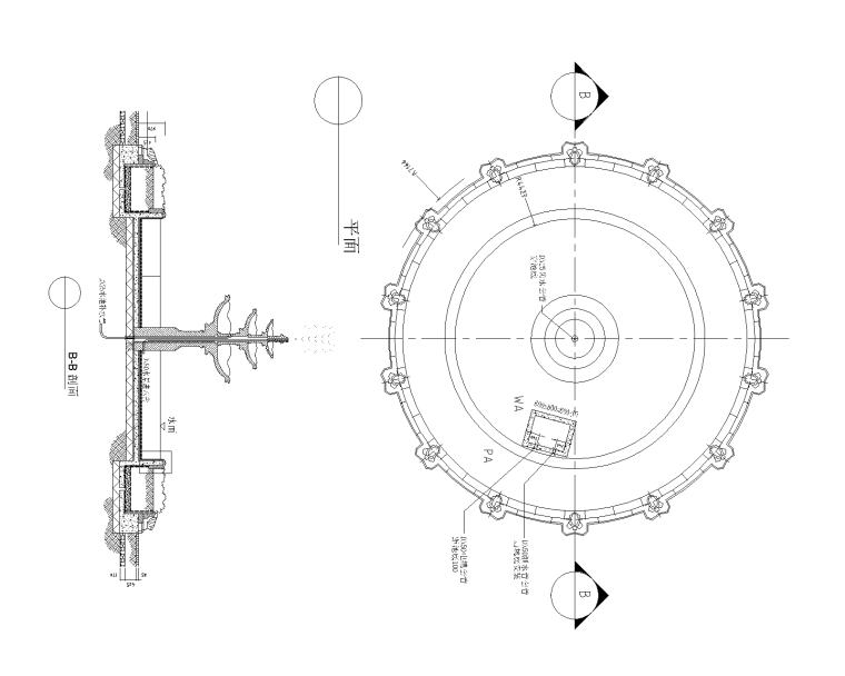 喷泉施工图5