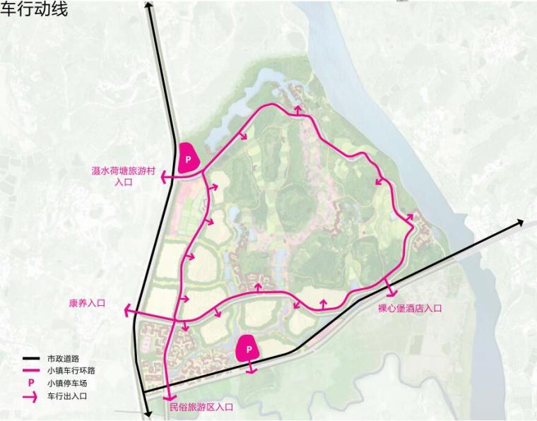 [湖北]郊野公园型康养文旅小镇规划设计-车型分析