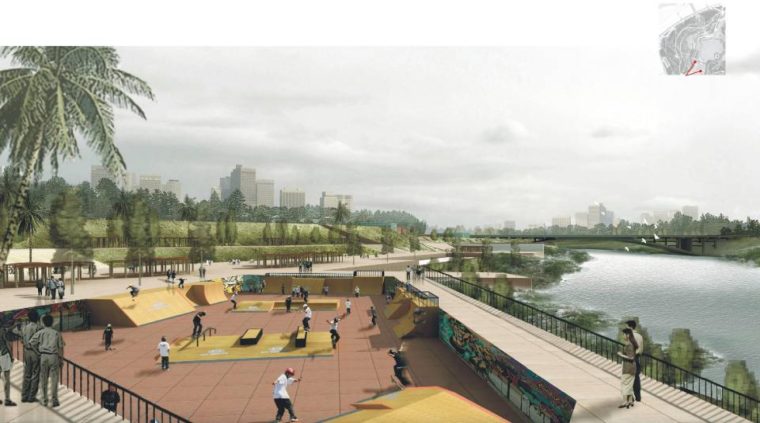 [黑龙江]哈尔滨“城市的活力源”体育公园-活力运动带效果图3