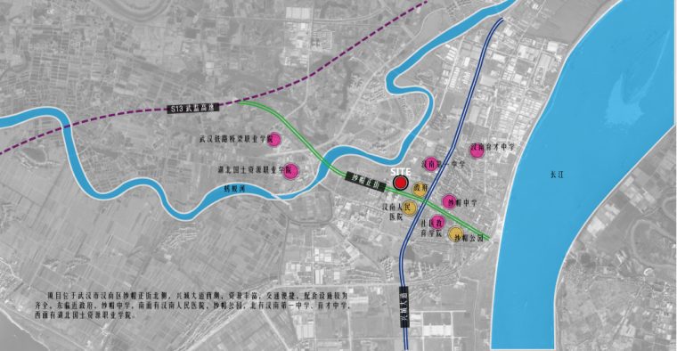 [武汉]蓝光· 汉南雍锦天府大区景观深化方案-4-蓝光· 汉南雍锦天府大区-区位分析