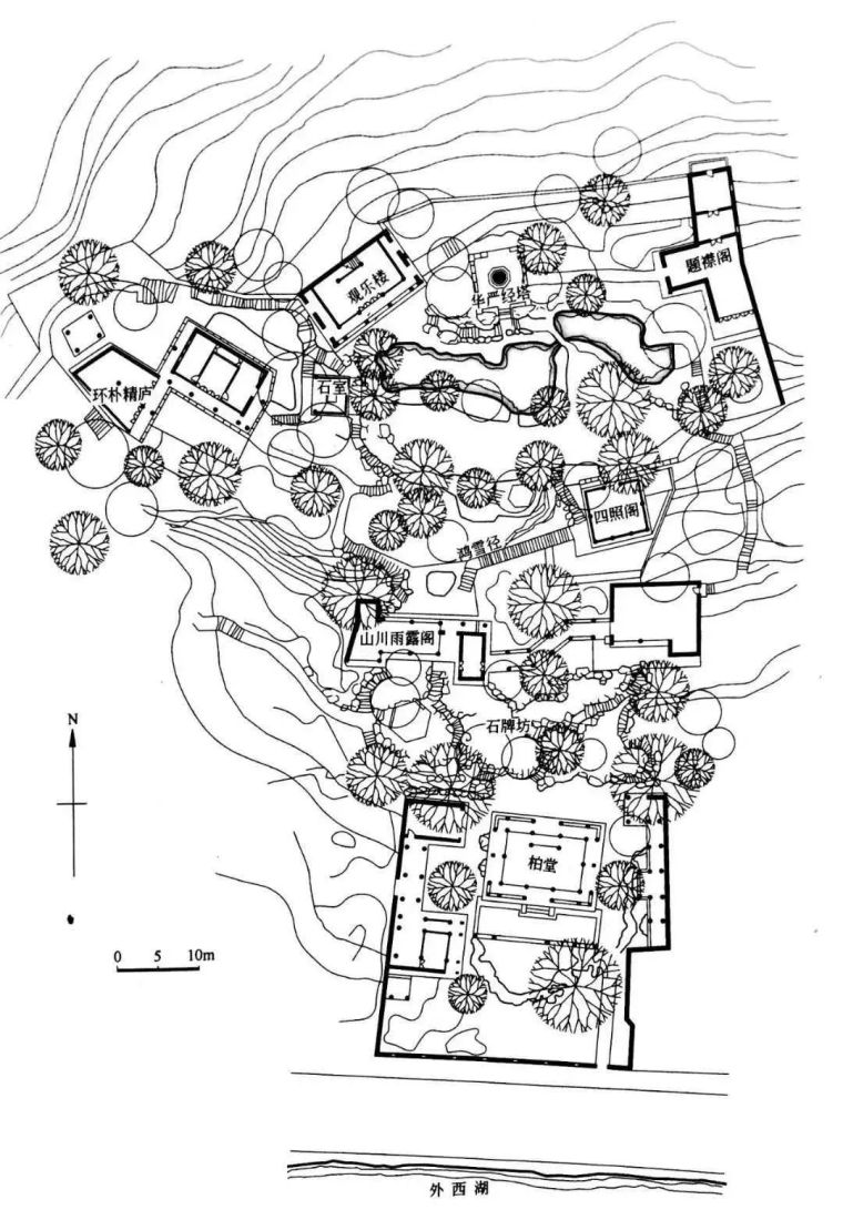 考研干货！87张中国古典园林平面图（收藏）_92