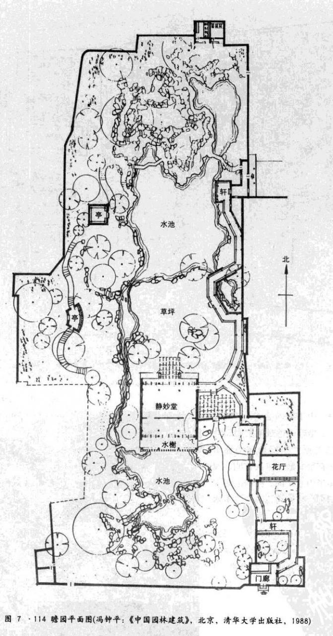 考研干货！87张中国古典园林平面图（收藏）_95