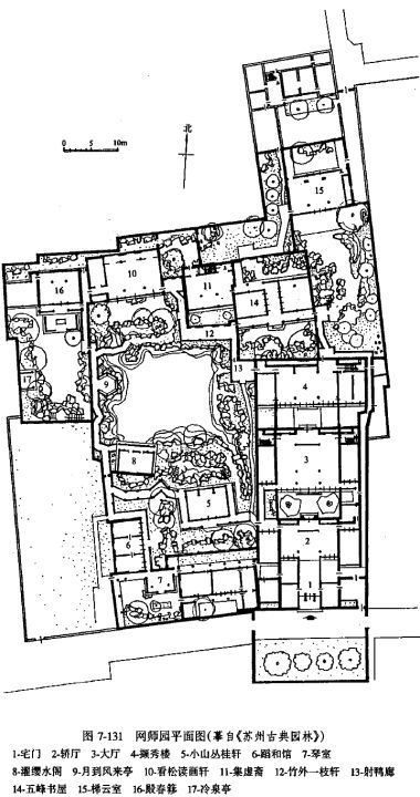 考研干货！87张中国古典园林平面图（收藏）_100