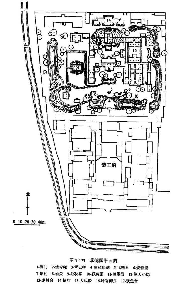 考研干货！87张中国古典园林平面图（收藏）_106