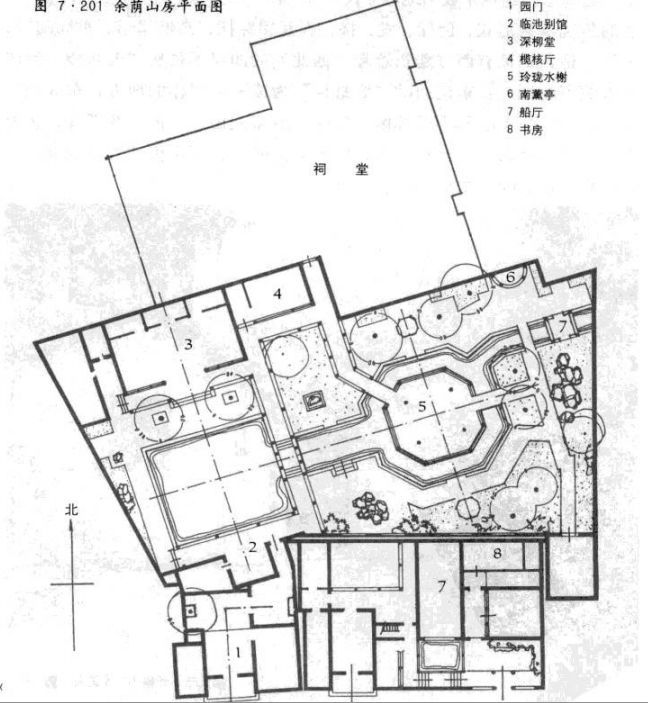 考研干货！87张中国古典园林平面图（收藏）_110