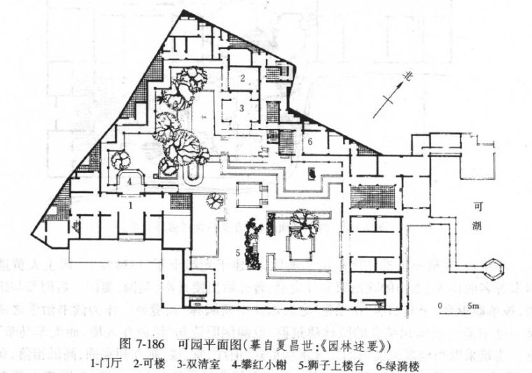 考研干货！87张中国古典园林平面图（收藏）_109