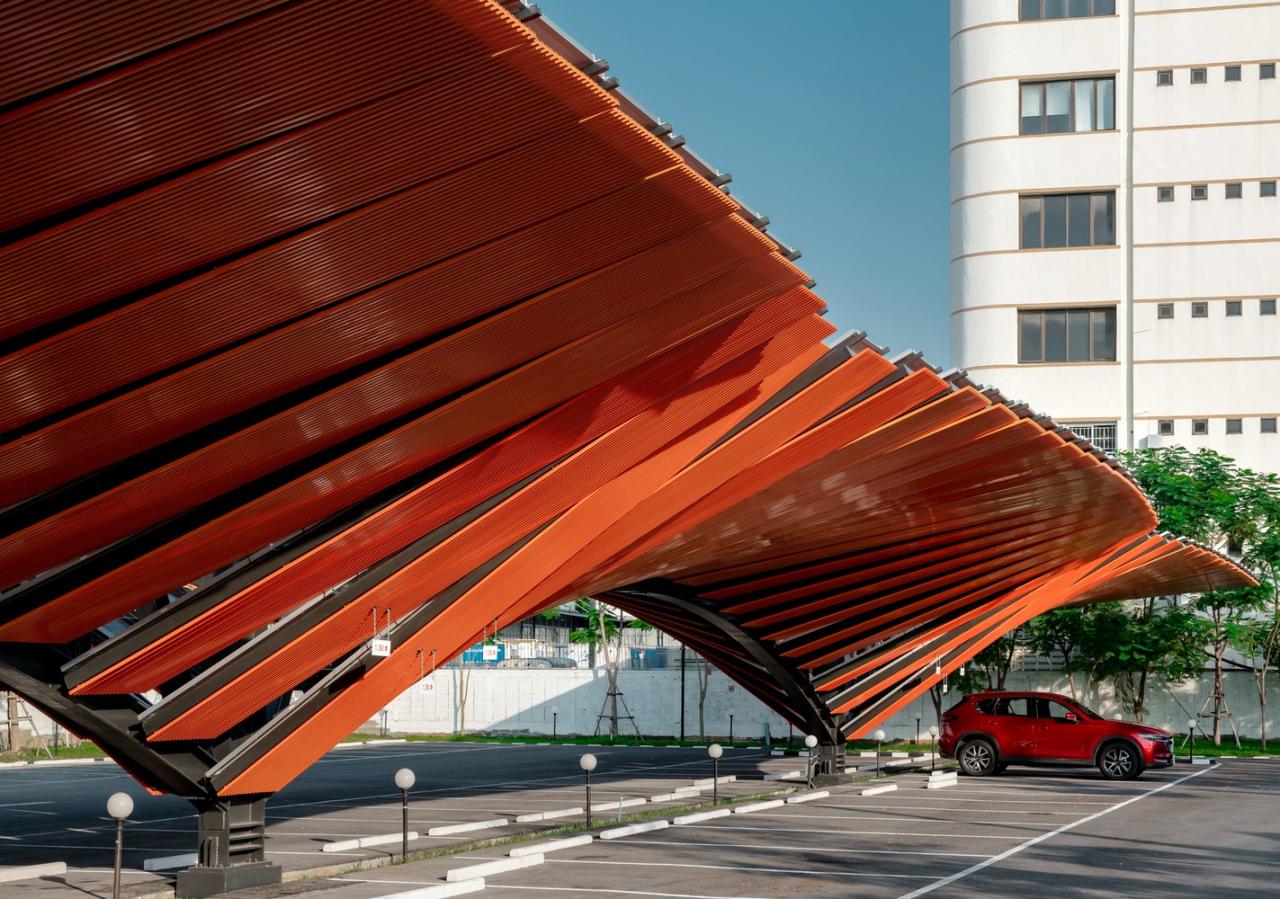 图片[2]-泰国动力之翼停车场景观建筑设计Architects+Openbox Group-灵感屋