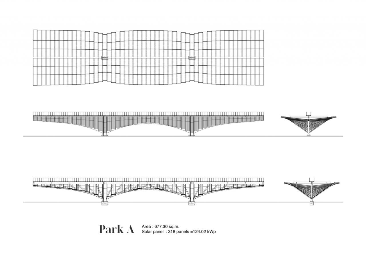 图片[3]-泰国动力之翼停车场景观建筑设计Architects+Openbox Group-灵感屋