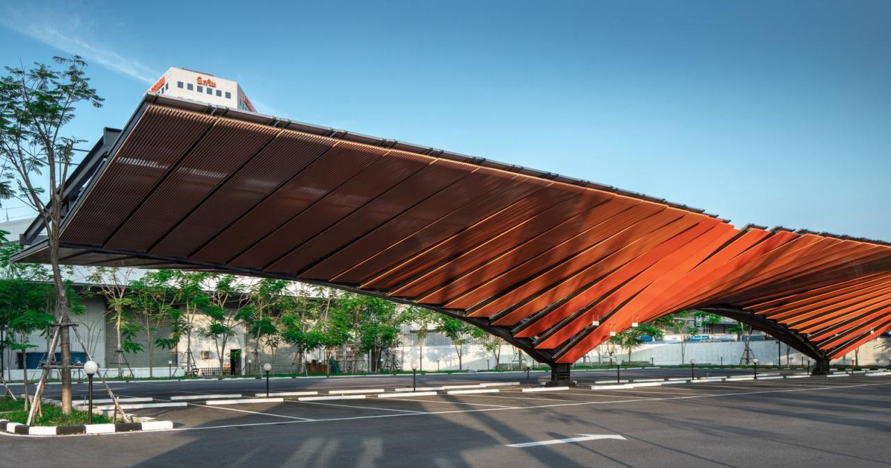 图片[9]-泰国动力之翼停车场景观建筑设计Architects+Openbox Group-灵感屋