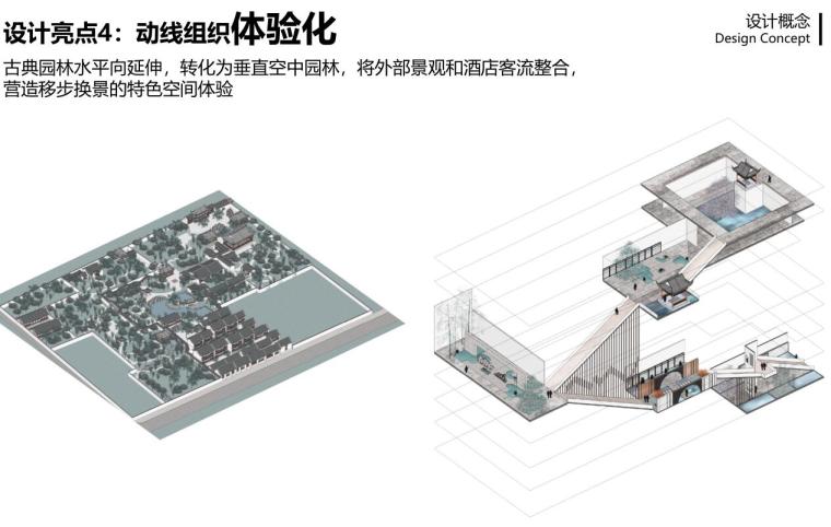 [湖北]现代风格商业街 酒店建筑方案设计-设计概念