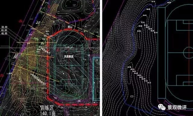 园林景观施工图怎样才能画好微地形 园林景观施工图怎样才能画好微地形