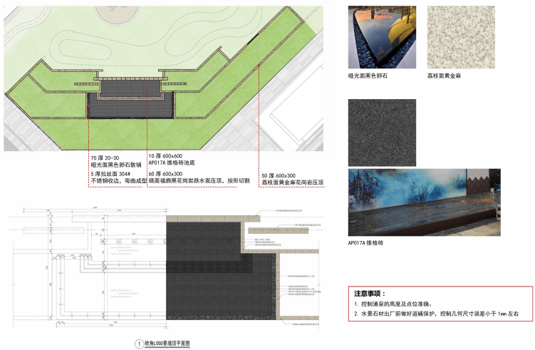 现代展示区景观施工效果控制手册