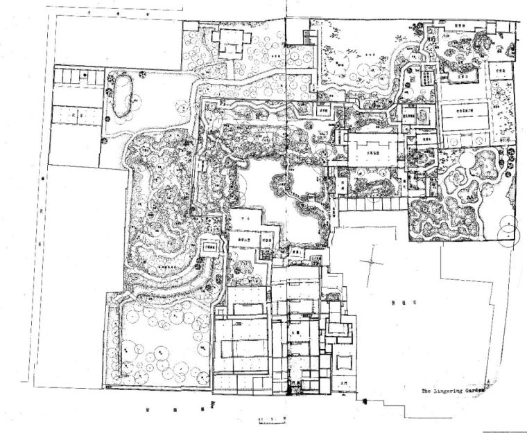 南北方经典中国园林平面图赏析