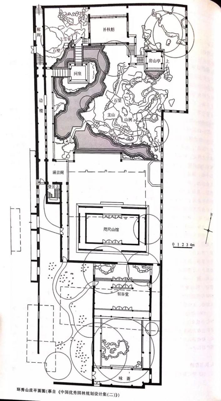 南北方经典中国园林平面图赏析