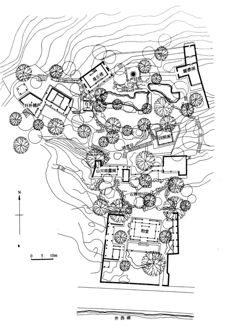南北方经典中国园林平面图赏析