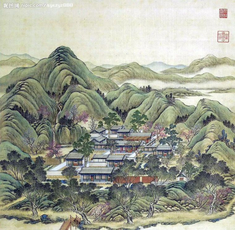 南北方经典中国园林平面图赏析 南北方经典中国园林平面图赏析