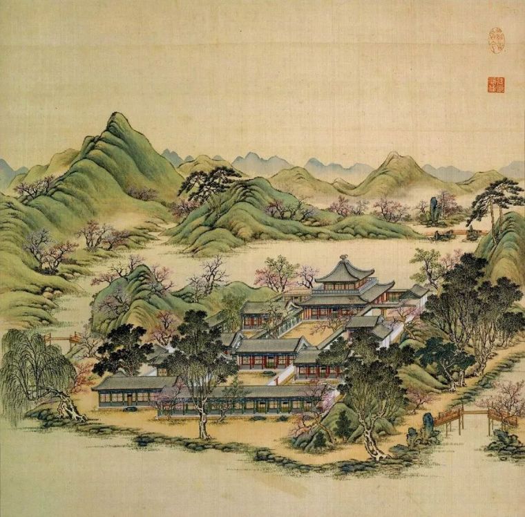 南北方经典中国园林平面图赏析 南北方经典中国园林平面图赏析