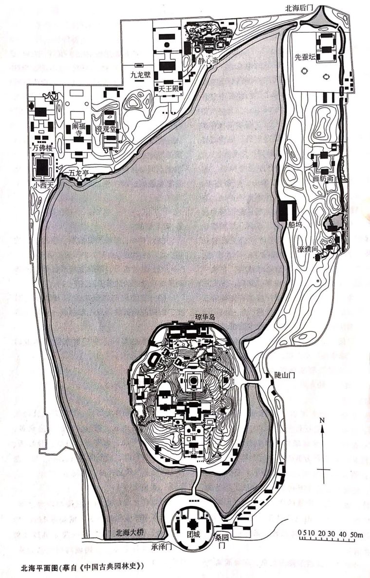 南北方经典中国园林平面图赏析