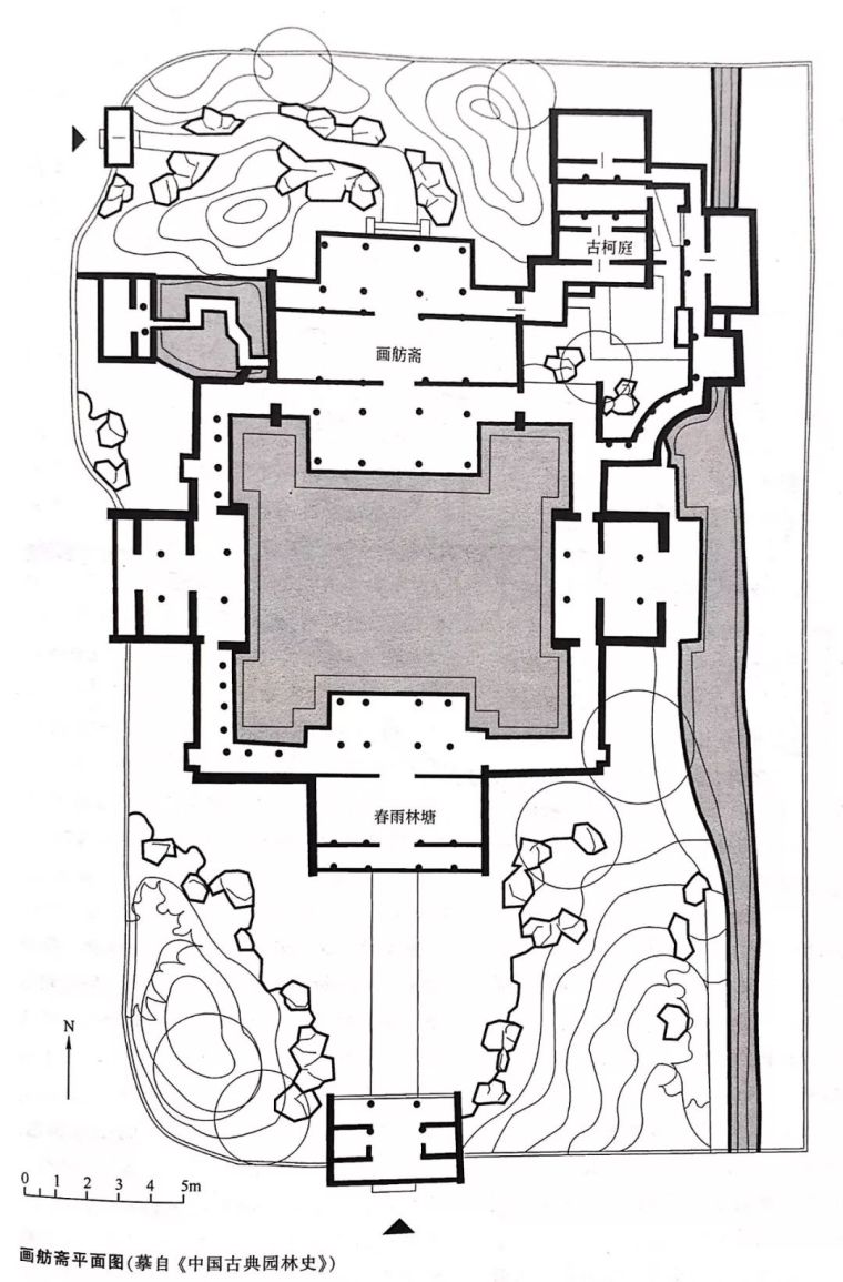 北京园林平面图图片