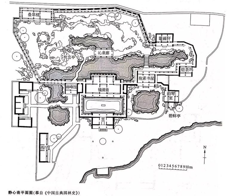 南北方经典中国园林平面图赏析