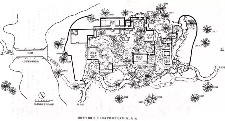 南北方经典中国园林平面图赏析 南北方经典中国园林平面图赏析