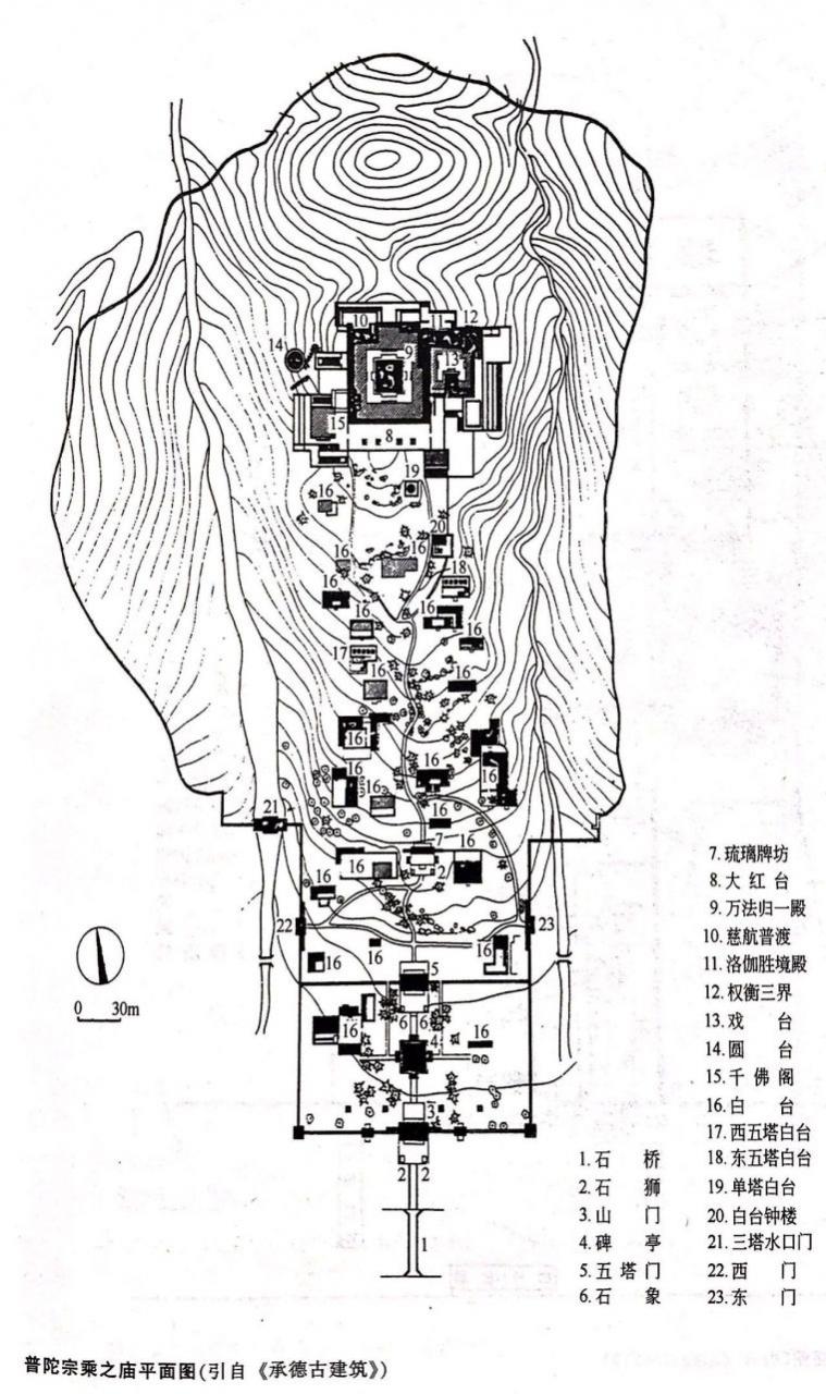 南北方经典中国园林平面图赏析 南北方经典中国园林平面图赏析