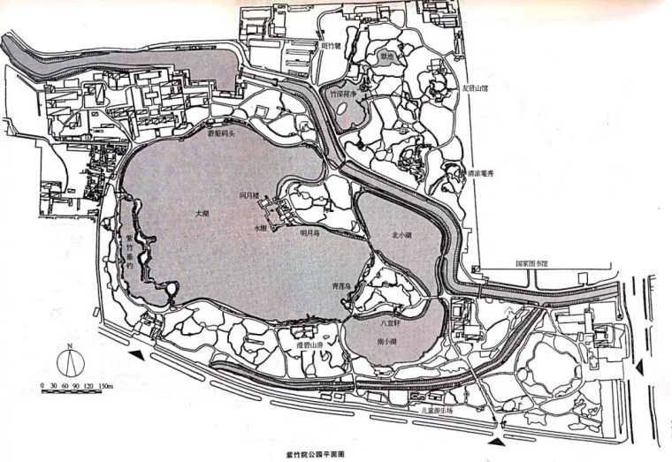 南北方经典中国园林平面图赏析