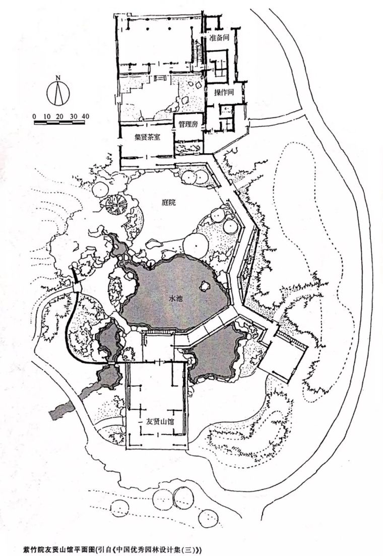 南北方经典中国园林平面图赏析