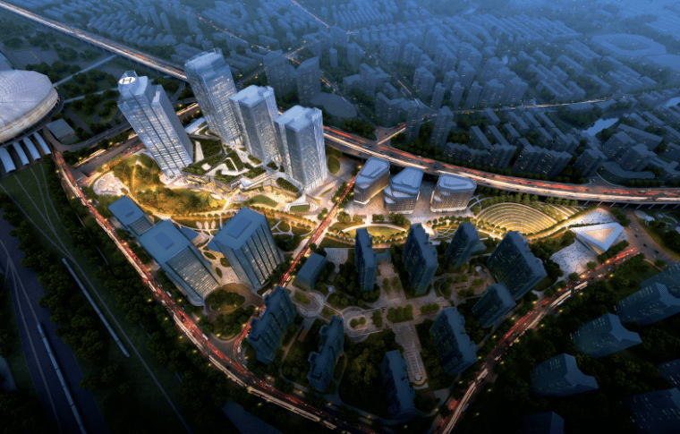 万科南站商务城高档办公商业景观方案文本 万科南站商务城高档办公商业景观方案文本