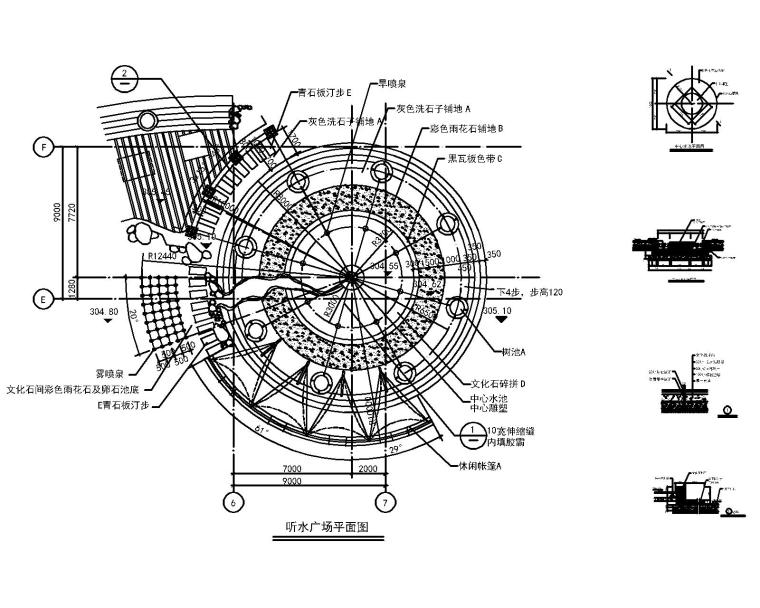 旱喷旱池旱水做法CAD详图