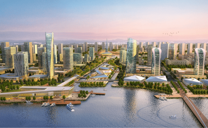 宁波市江北姚江新区概念规划及城市设计 宁波市江北姚江新区概念规划及城市设计